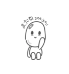 My Name is Yuurei-Kun (Thai-Japanese)（個別スタンプ：5）