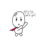 My Name is Yuurei-Kun (Thai-Japanese)（個別スタンプ：18）