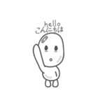 My Name is Yuurei-Kun (Thai-Japanese)（個別スタンプ：23）