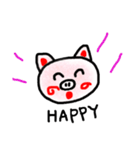 お茶目な子ブタちゃん（個別スタンプ：11）