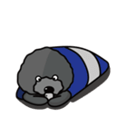 黒犬の日常生活（個別スタンプ：18）