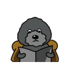 黒犬の日常生活（個別スタンプ：26）