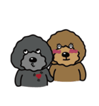黒犬の日常生活（個別スタンプ：28）