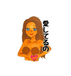 タヒチアンダンサーズ（個別スタンプ：5）