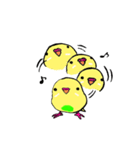 セキセイインコのぱるちゃん（個別スタンプ：3）