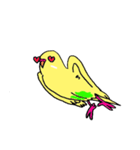 セキセイインコのぱるちゃん（個別スタンプ：32）