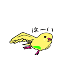 セキセイインコのぱるちゃん（個別スタンプ：35）