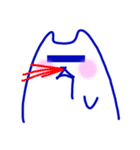 柱ネコ（個別スタンプ：1）