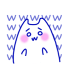 柱ネコ（個別スタンプ：10）