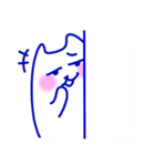 柱ネコ（個別スタンプ：22）