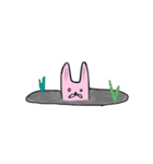 うさうさウサギズム（個別スタンプ：3）