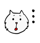 C C cat (face)（個別スタンプ：36）