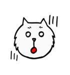 C C cat (face)（個別スタンプ：37）