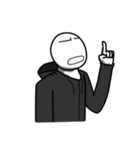 No Eyes Guy（個別スタンプ：4）