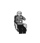 No Eyes Guy（個別スタンプ：16）