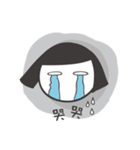 Office ladies rolled eyes（個別スタンプ：9）