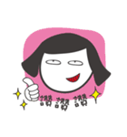 Office ladies rolled eyes（個別スタンプ：22）