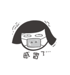 Office ladies rolled eyes（個別スタンプ：23）