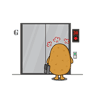 Potato King's working story stickers（個別スタンプ：16）