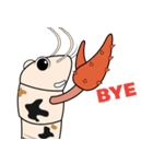 Funny Crayfish（個別スタンプ：4）