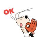 Funny Crayfish（個別スタンプ：5）