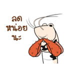Funny Crayfish（個別スタンプ：17）