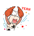 Funny Crayfish（個別スタンプ：29）