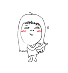 13's Lazy girl.（個別スタンプ：3）