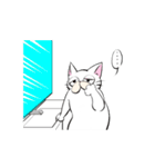 老け猫さん（個別スタンプ：5）
