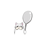 老け猫さん（個別スタンプ：7）