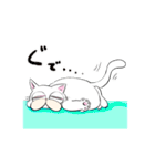 老け猫さん（個別スタンプ：9）