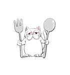 老け猫さん（個別スタンプ：18）
