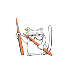 老け猫さん（個別スタンプ：19）