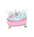 老け猫さん（個別スタンプ：24）