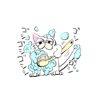 老け猫さん（個別スタンプ：27）