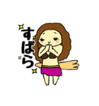 ちびタヒチアンダンサーず（個別スタンプ：23）