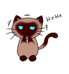 Caramel Siamese Cat（個別スタンプ：2）