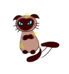 Caramel Siamese Cat（個別スタンプ：15）