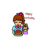 mommy fighting（個別スタンプ：7）