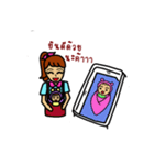 mommy fighting（個別スタンプ：35）