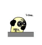 Dog scowl（個別スタンプ：11）