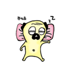 Dog scowl（個別スタンプ：14）