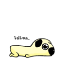 Dog scowl（個別スタンプ：29）