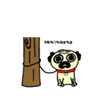Dog scowl（個別スタンプ：31）