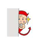 Little devil baby（個別スタンプ：2）