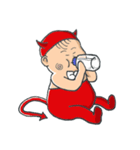 Little devil baby（個別スタンプ：5）