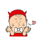 Little devil baby（個別スタンプ：9）