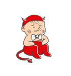 Little devil baby（個別スタンプ：14）