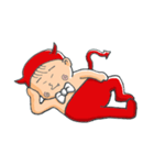 Little devil baby（個別スタンプ：16）