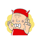 Little devil baby（個別スタンプ：18）